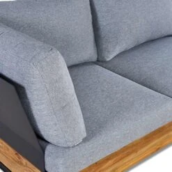 OUTLIV. Madrid Ecklounge Teak Recycelt/Olefin Teak Recycelt/Grau -Garten Und Außenbereich outliv madrid ecklounge teak recycelt olefin 1407871 9