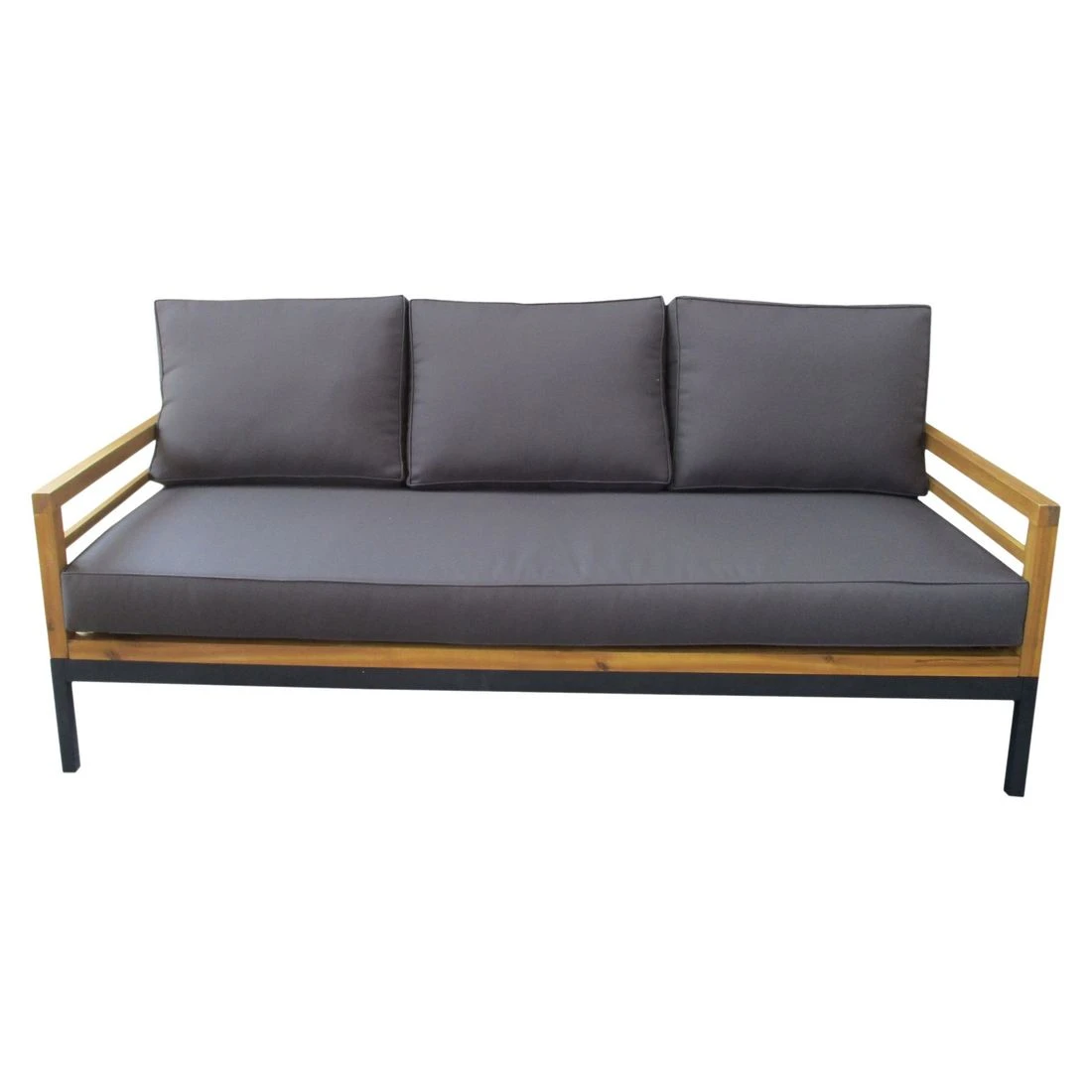 OUTLIV. Merano Loungeset 4-tlg. Akazie/Polyester Anthrazit 7 OUTLIV. Merano Loungeset 4-tlg. Akazie/Polyester Anthrazit – Bild 5