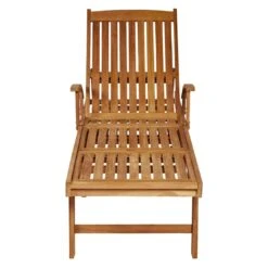 OUTLIV. Ontario Gartenliege Teak Natur -Garten Und Außenbereich outliv odin gartenliege teak natur 1346733 6