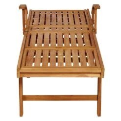 OUTLIV. Ontario Gartenliege Teak Natur -Garten Und Außenbereich outliv odin gartenliege teak natur 1346733 7