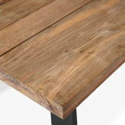 OUTLIV. Ohio Gartentisch 160x90cm Edelstahl/Teak Recycelt Charcoal/Teak Recycelt -Garten Und Außenbereich outliv ohio gartentisch 160x90cm edelstahl teak recycelt 1347283 4