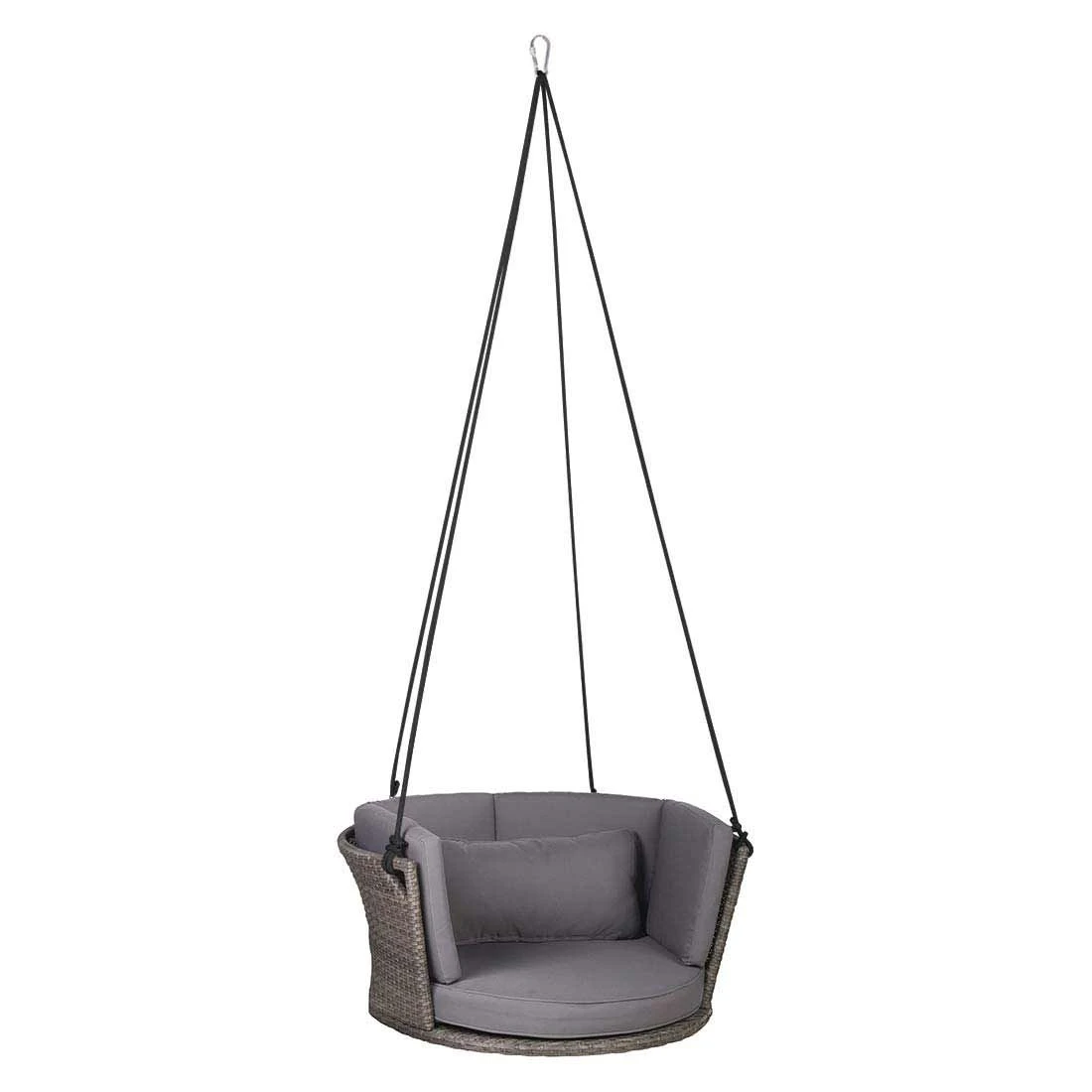 OUTLIV. Hängestuhl Rattan Braun/Grau 3 OUTLIV. Hängestuhl Rattan Braun/Grau