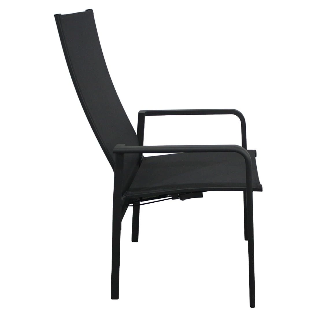 OUTLIV. Santa Monica Gartensessel Aluminium/Textilene Anthrazit 5 OUTLIV. Santa Monica Gartensessel Aluminium/Textilene Anthrazit – Bild 3
