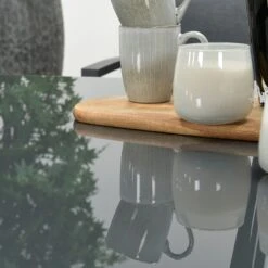 OUTLIV. Wellington Dininglounge 3-tlg. Aluminium/Polster Carbon Black/Reflex Black -Garten Und Außenbereich outliv wellington loungeecke aluminium polster carbon black reflex black 1247403 10