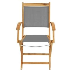 Ploß Manila Klappsessel Akazie/Textilene Natur -Garten Und Außenbereich ploss manila klappsessel akazie natur 1349076 2