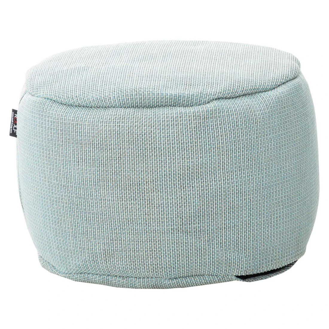 ROOLF Living Dotty Sitzsack Fußhocker Ø50cm Pastellblau 3 ROOLF Living Dotty Sitzsack Fußhocker Ø50cm Pastellblau