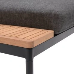 LifestyleGarden Bryde Ecklounge 3-tlg. Aluminium/Teak/Olefin Anthrazit/Natur 29 LifestyleGarden Bryde Ecklounge 3-tlg. Aluminium/Teak/Olefin Anthrazit/Natur -Garten Und Außenbereich scancom bryde loungeset 3 tlg mit tisch 100x50cm 1411325 10