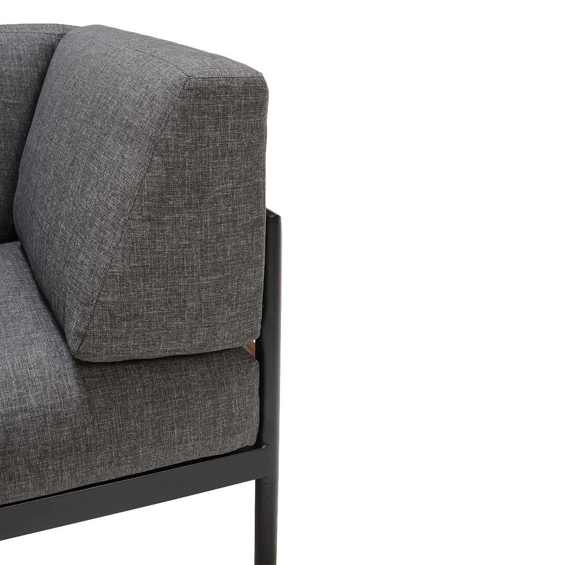 LifestyleGarden Bryde Ecklounge 3-tlg. Aluminium/Teak/Olefin Anthrazit/Natur 13 LifestyleGarden Bryde Ecklounge 3-tlg. Aluminium/Teak/Olefin Anthrazit/Natur – Bild 11