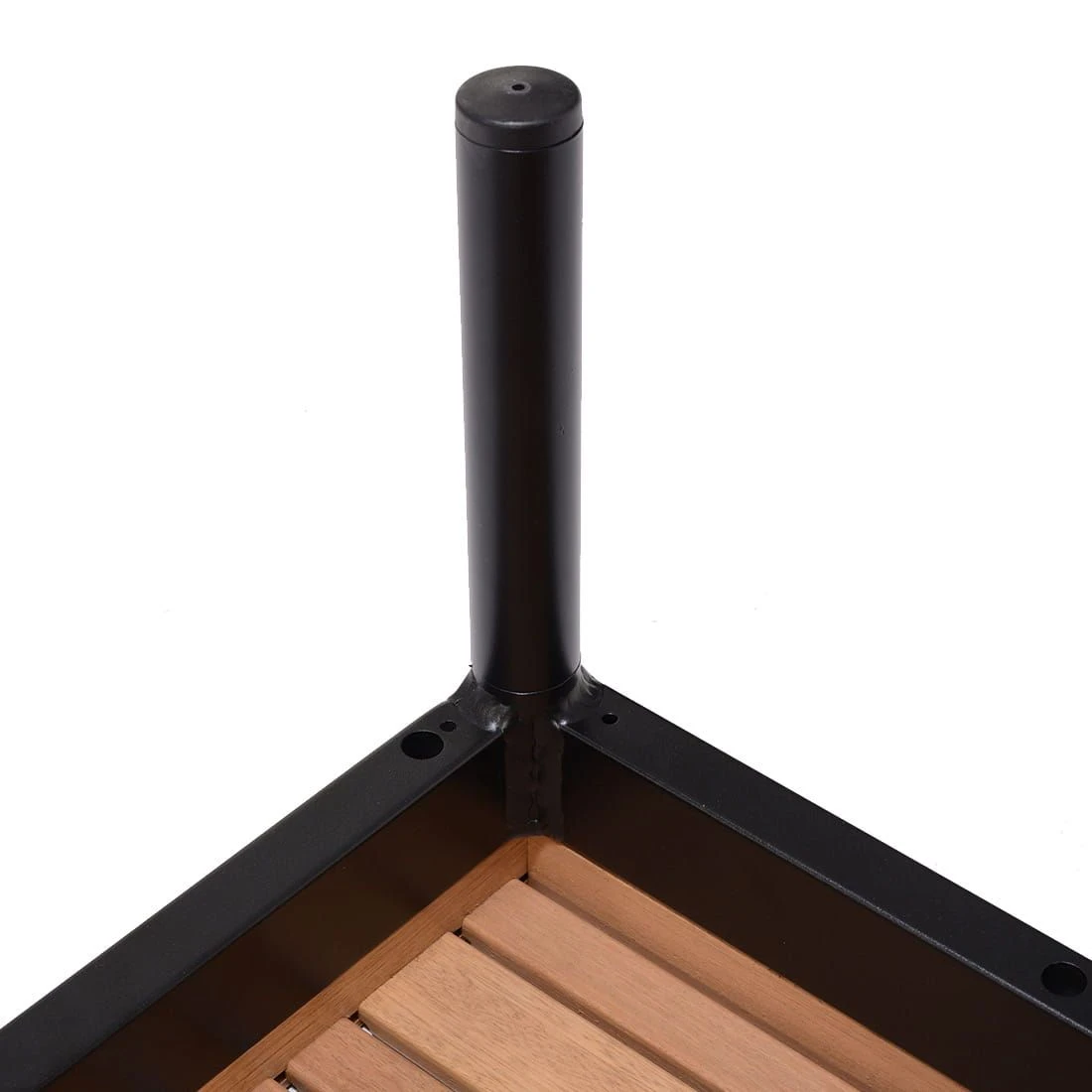 LifestyleGarden Bryde Ecklounge 3-tlg. Aluminium/Teak/Olefin Anthrazit/Natur 17 LifestyleGarden Bryde Ecklounge 3-tlg. Aluminium/Teak/Olefin Anthrazit/Natur – Bild 15