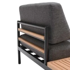 LifestyleGarden Bryde Ecklounge 3-tlg. Aluminium/Teak/Olefin Anthrazit/Natur 26 LifestyleGarden Bryde Ecklounge 3-tlg. Aluminium/Teak/Olefin Anthrazit/Natur -Garten Und Außenbereich scancom bryde loungeset 3 tlg mit tisch 100x50cm 1411325 7