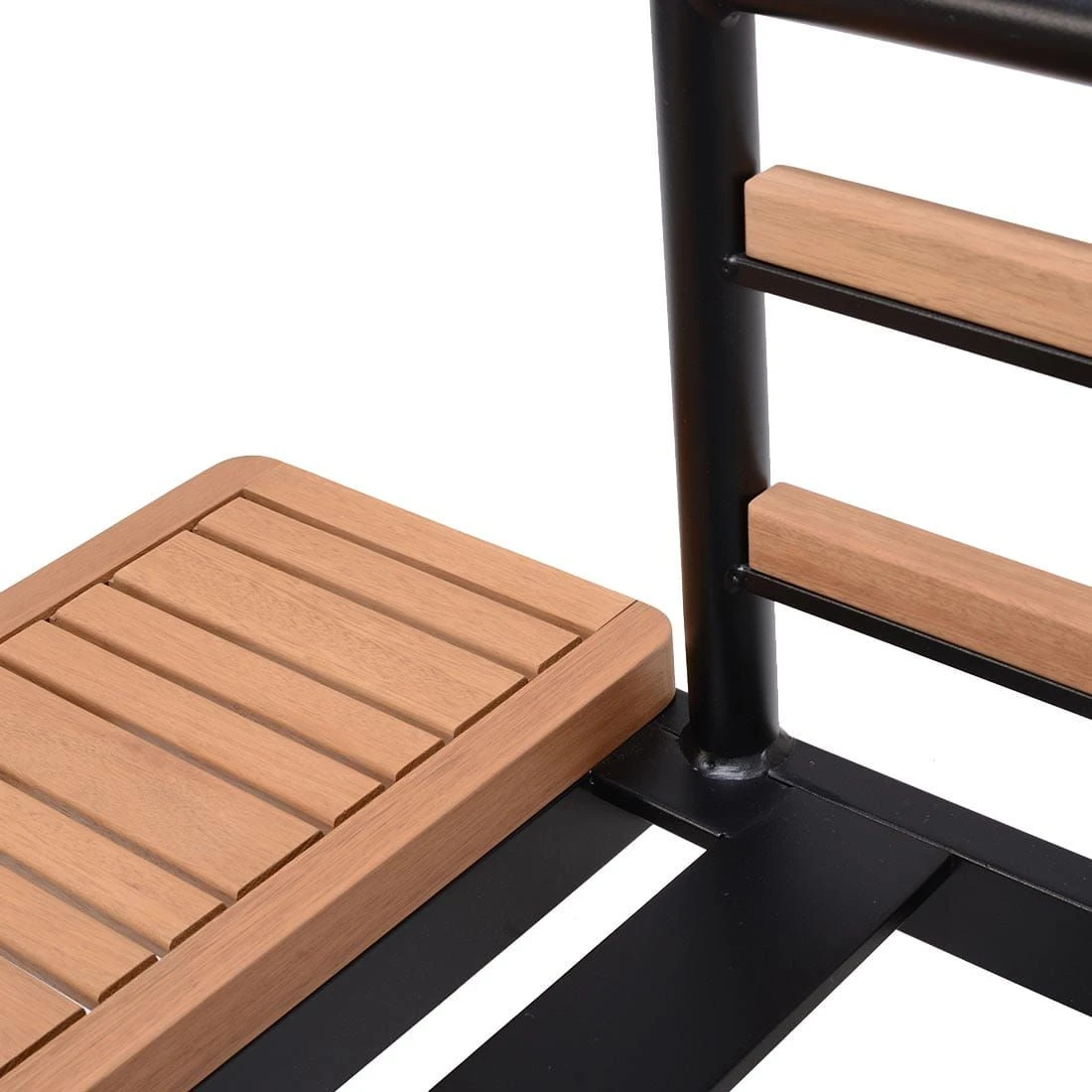 LifestyleGarden Bryde Ecklounge 3-tlg. Aluminium/Teak/Olefin Anthrazit/Natur 10 LifestyleGarden Bryde Ecklounge 3-tlg. Aluminium/Teak/Olefin Anthrazit/Natur – Bild 8