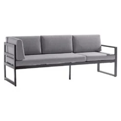 Sieger Adelaide Ecklounge Aluminium/Sunproof Eisengrau/Hellgrau -Garten Und Außenbereich sieger adelaide loungeecke aluminium sunproof 1427484 3