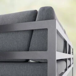 Sieger Adelaide Ecklounge Aluminium/Sunproof Eisengrau/Hellgrau -Garten Und Außenbereich sieger adelaide loungeecke aluminium sunproof 1427484 7