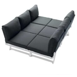 Sieger Auckland Daybed Aluminium/Sunproof® Graphit/Grau -Garten Und Außenbereich sieger auckland daybed aluminium sunproof graphit grau 1315306 4