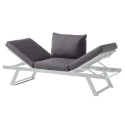 Sieger Auckland Daybed Aluminium/Sunproof® Graphit/Grau -Garten Und Außenbereich sieger auckland daybed aluminium sunproof graphit grau 1315306 6
