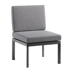 Sieger Lugo Lounge Basis Aluminium Eisengrau -Garten Und Außenbereich sieger lugo basis aluminium mit polyesterbeschichtung eisengrau 1262231 2