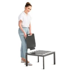 Sieger Lugo Lounge Basis Aluminium Eisengrau -Garten Und Außenbereich sieger lugo basis aluminium mit polyesterbeschichtung eisengrau 1262231 3