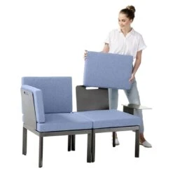 Sieger Lugo Lounge Basis Aluminium Eisengrau -Garten Und Außenbereich sieger lugo basis aluminium mit polyesterbeschichtung eisengrau 1262231 6