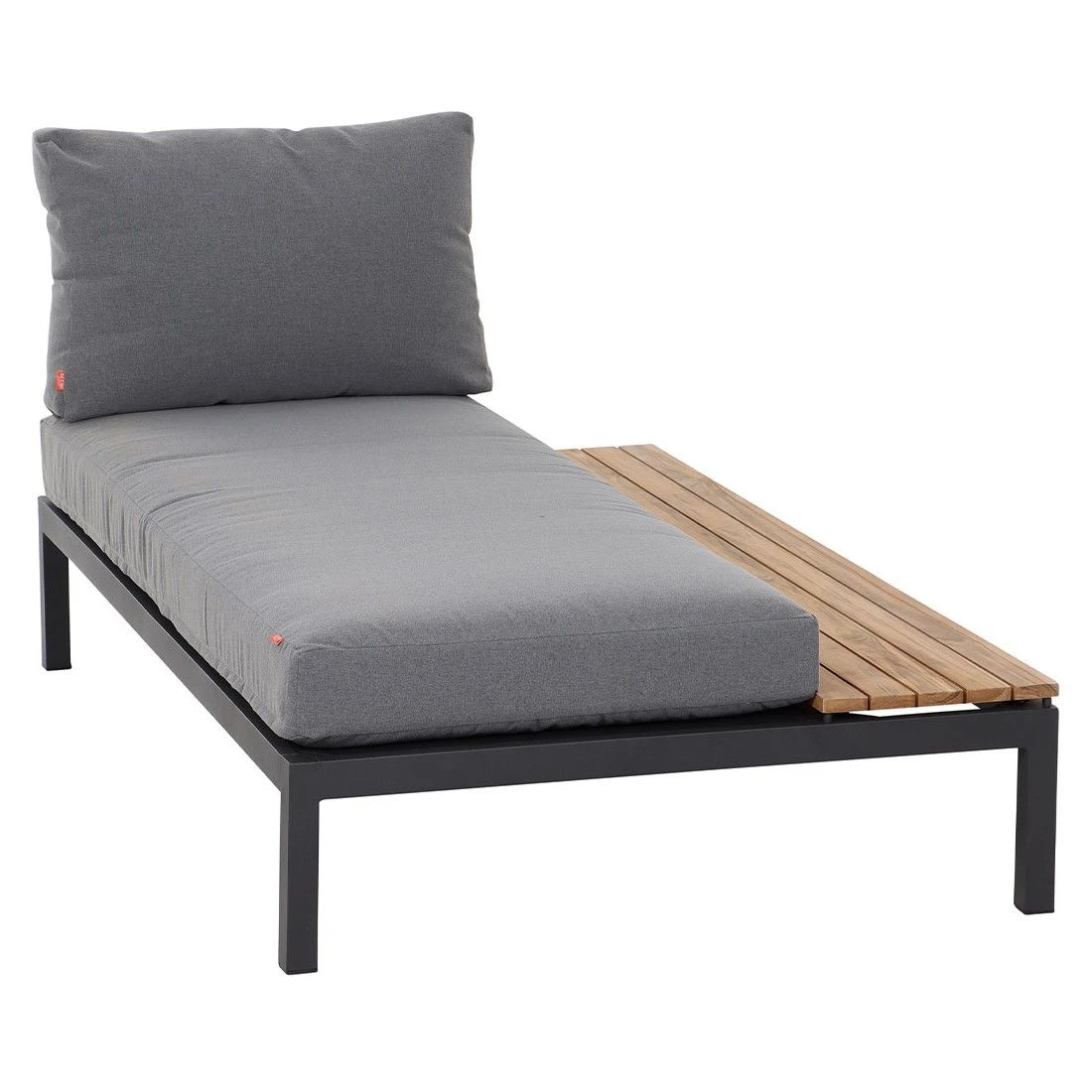 Siena Garden Alvida Gartenliege Links Aluminium/Polyester Matt Anthrazit/Grau 3 Siena Garden Alvida Gartenliege Links Aluminium/Polyester Matt Anthrazit/Grau