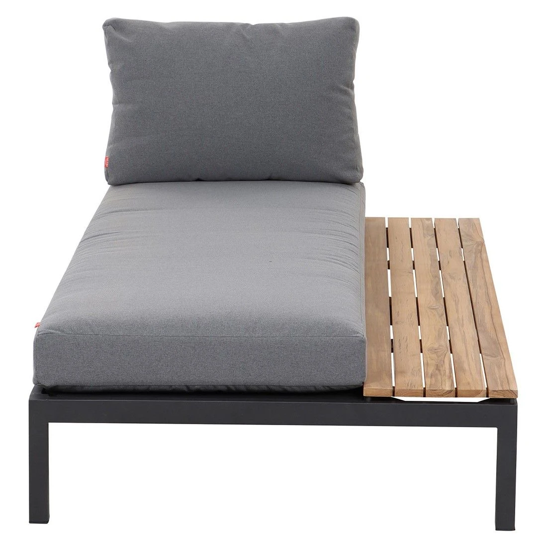 Siena Garden Alvida Gartenliege Links Aluminium/Polyester Matt Anthrazit/Grau 4 Siena Garden Alvida Gartenliege Links Aluminium/Polyester Matt Anthrazit/Grau – Bild 2