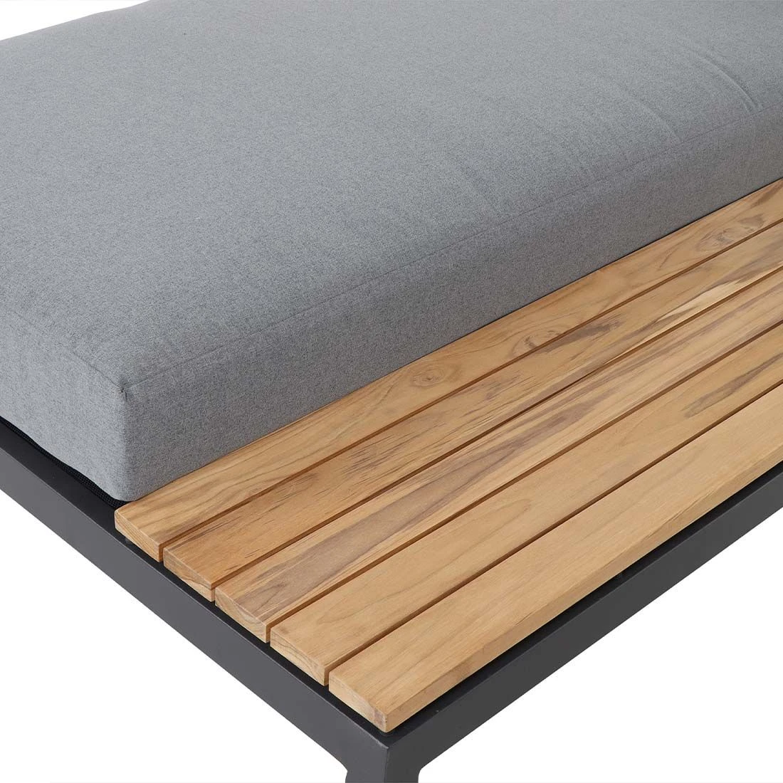 Siena Garden Alvida Gartenliege Links Aluminium/Polyester Matt Anthrazit/Grau 9 Siena Garden Alvida Gartenliege Links Aluminium/Polyester Matt Anthrazit/Grau – Bild 7