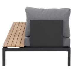 Siena Garden Alvida Doppelliege Aluminium/Polyester Matt Anthrazit/Grau -Garten Und Außenbereich siena garden alvida loungeset aluminium polyester 1484761 6