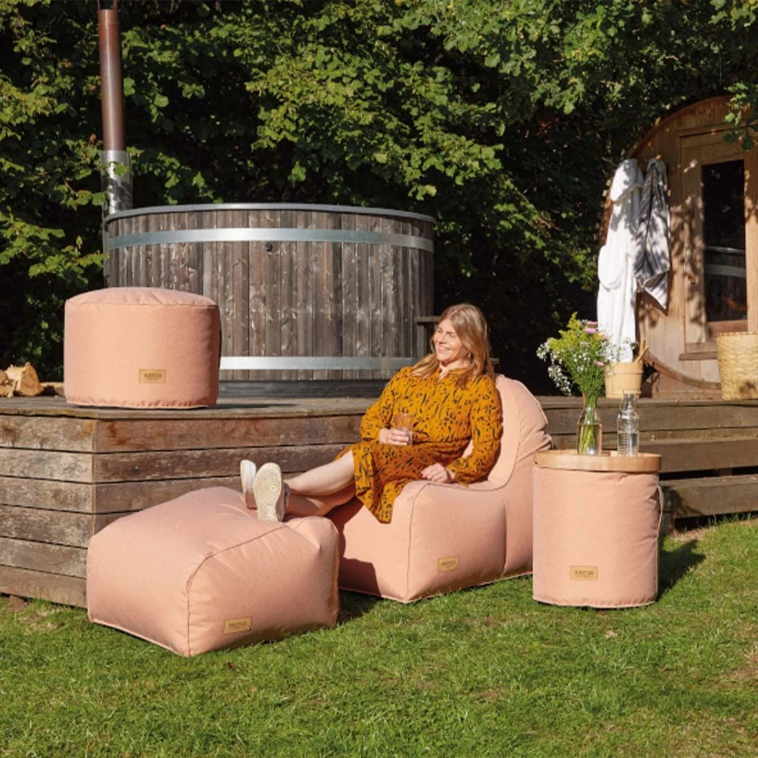 Siena Garden FLOW.U Feet Hocker Apricot 12 Siena Garden FLOW.U Feet Hocker Apricot – Bild 10