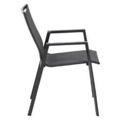 Siena Garden Reno Stapelsessel Aluminium/Ranotex®-Gewebe Matt Anthrazit/Grau 13 Siena Garden Reno Stapelsessel Aluminium/Ranotex®-Gewebe Matt Anthrazit/Grau -Garten Und Außenbereich siena garden reno stapelsessel aluminium ranotexr gewebe 1363838 4