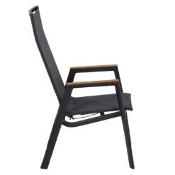 Siena Garden Rondo Gartensessel Aluminium/Ranotex®-Gewebe Matt Anthrazit/Grau -Garten Und Außenbereich siena garden rondo verstellsessel aluminium ranotexr gewebe 1425240 6