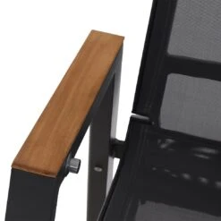 Siena Garden Rondo Gartensessel Aluminium/Ranotex®-Gewebe Matt Anthrazit/Grau -Garten Und Außenbereich siena garden rondo verstellsessel aluminium ranotexr gewebe 1425240 8