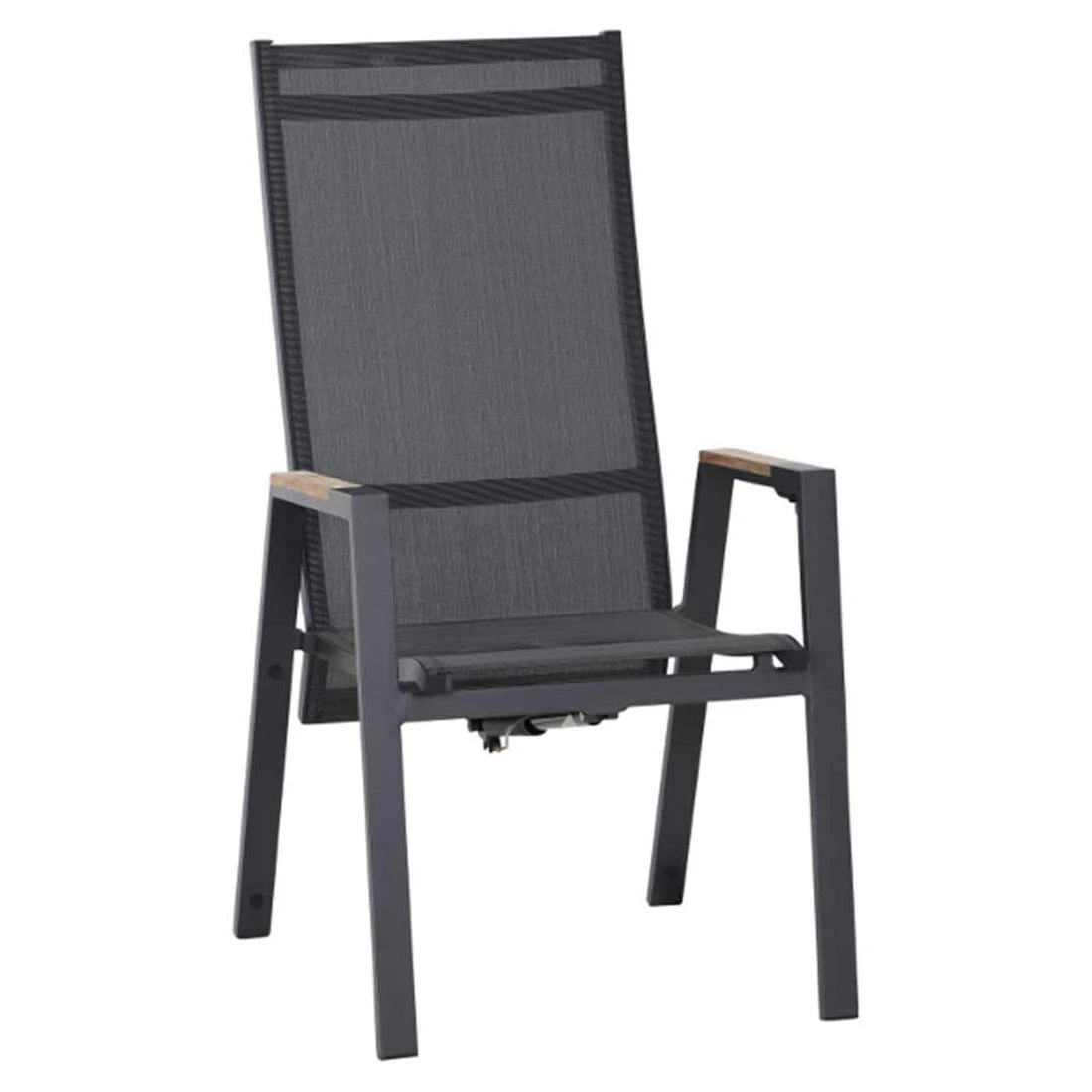 Siena Garden Savona Move Gartenmöbelset 7-tlg.+Tisch 220x100 Cm Anthrazit/Schwarz-Silber 4 Siena Garden Savona Move Gartenmöbelset 7-tlg.+Tisch 220x100 Cm Anthrazit/Schwarz-Silber – Bild 2