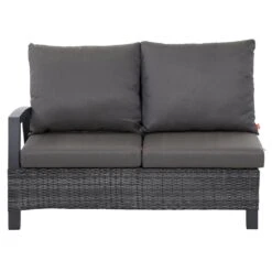 Siena Garden Taranto Dininglounge 5-tlg. Aluminium/Gardino®-Geflecht Matt Anthrazit/Blau-Grau -Garten Und Außenbereich siena garden taranto dininglounge 5 tlg aluminium gardinor geflecht 1425273 5