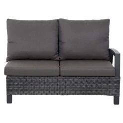 Siena Garden Taranto Dininglounge 5-tlg. Aluminium/Gardino®-Geflecht Matt Anthrazit/Blau-Grau -Garten Und Außenbereich siena garden taranto dininglounge 5 tlg aluminium gardinor geflecht 1425273 6