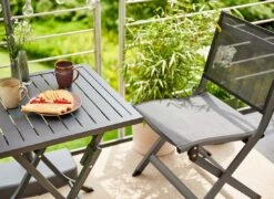 Siena Garden Tesoro Klappstuhl Aluminium/Ranotex®-Gewebe Matt Anthrazit/Silber-Schwarz -Garten Und Außenbereich siena garden tesoro klappstuhl aluminium ranotexr gewebe 1434194 6