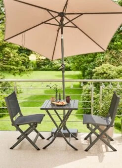 Siena Garden Tesoro Klappstuhl Aluminium/Ranotex®-Gewebe Matt Anthrazit/Silber-Schwarz -Garten Und Außenbereich siena garden tesoro klappstuhl aluminium ranotexr gewebe 1434194 7