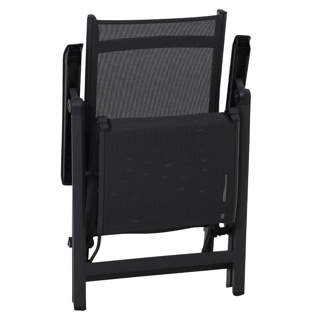 Siena Garden Tesoro Relaxsessel Aluminium/Ranotex®-Gewebe Matt Anthrazit/Silber-Schwarz 8 Siena Garden Tesoro Relaxsessel Aluminium/Ranotex®-Gewebe Matt Anthrazit/Silber-Schwarz – Bild 6