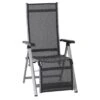 Siena Garden Tesoro Relaxsessel Aluminium/Ranotex®-Gewebe Silber/Grau -Garten Und Außenbereich siena garden tesoro relaxsessel aluminium ranotexr gewebe 1434183 1