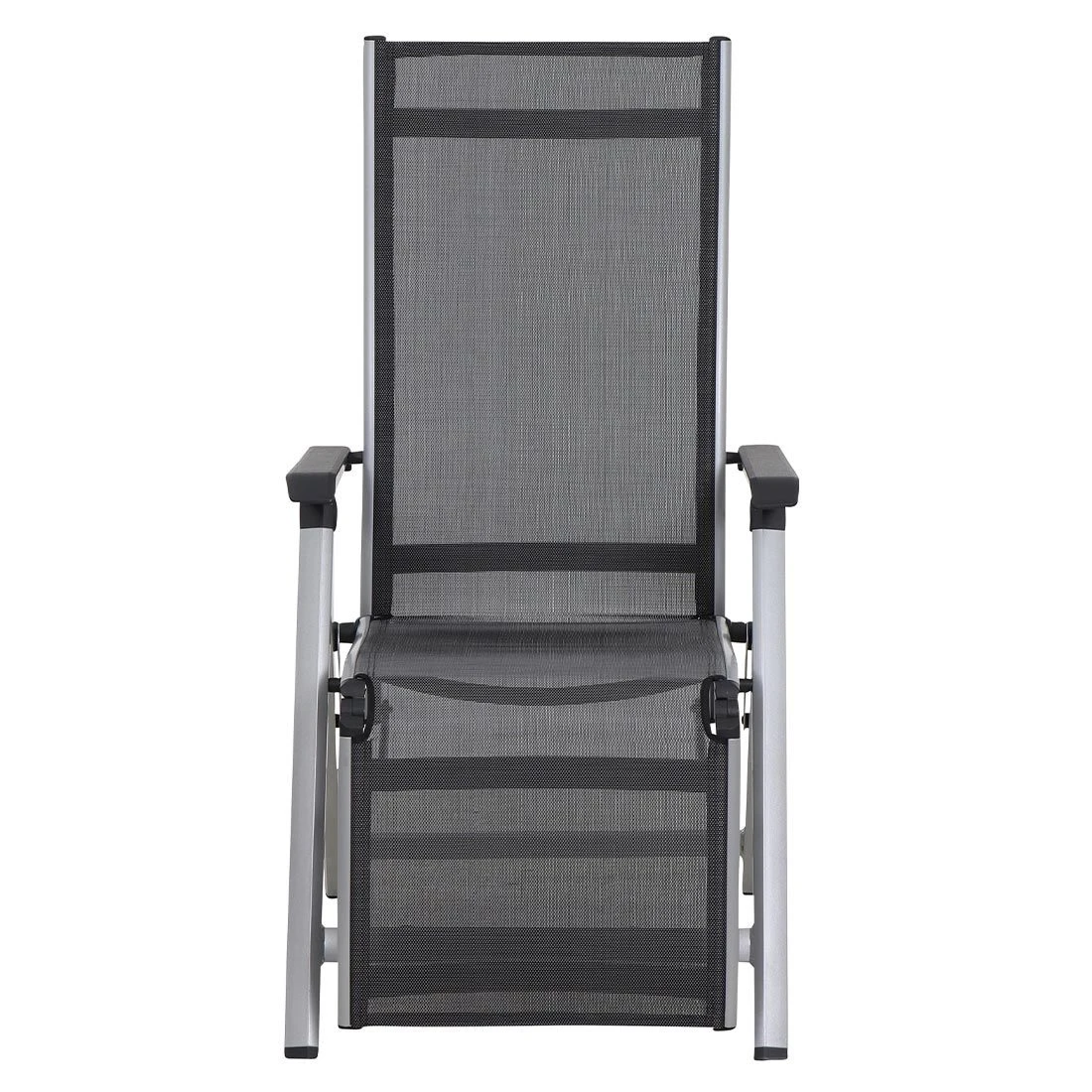 Siena Garden Tesoro Relaxsessel Aluminium/Ranotex®-Gewebe Silber/Grau 5 Siena Garden Tesoro Relaxsessel Aluminium/Ranotex®-Gewebe Silber/Grau – Bild 3