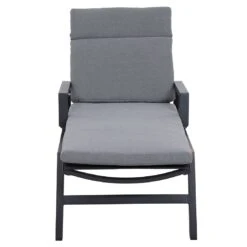 Siena Garden Valencia Gartenliege Aluminium/Polypropylen Matt Anthrazit/Salt&Pepper -Garten Und Außenbereich siena garden valencia rollliege aluminium polypropylen 1437549 2