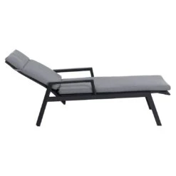 Siena Garden Valencia Gartenliege Aluminium/Polypropylen Matt Anthrazit/Salt&Pepper -Garten Und Außenbereich siena garden valencia rollliege aluminium polypropylen 1437549 3