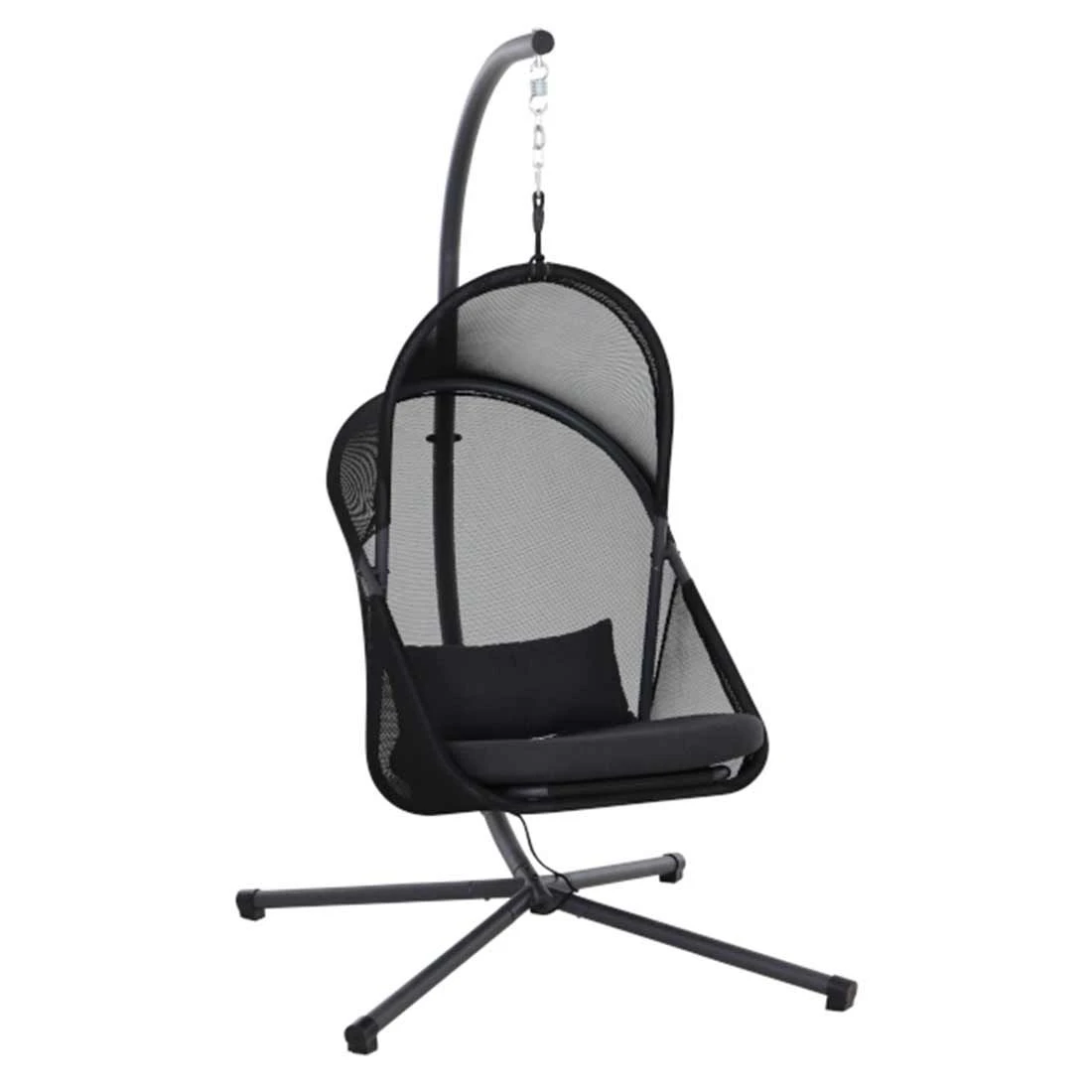 Siena Garden Yobaya Hängesessel Stahl/Polyester Inkl. Kissen Anthrazit/Cool Black 3 Siena Garden Yobaya Hängesessel Stahl/Polyester Inkl. Kissen Anthrazit/Cool Black