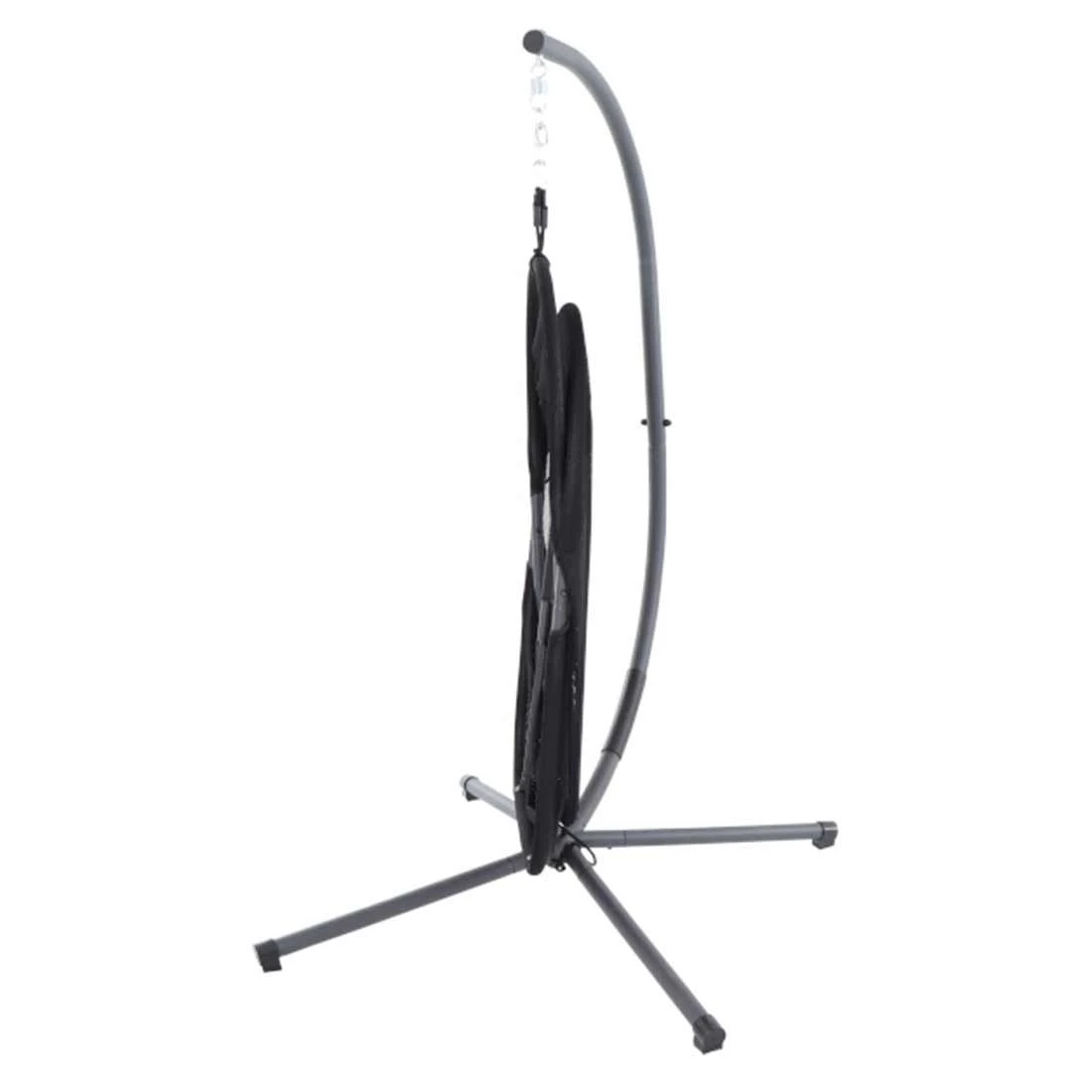 Siena Garden Yobaya Hängesessel Stahl/Polyester Inkl. Kissen Anthrazit/Cool Black 10 Siena Garden Yobaya Hängesessel Stahl/Polyester Inkl. Kissen Anthrazit/Cool Black – Bild 8