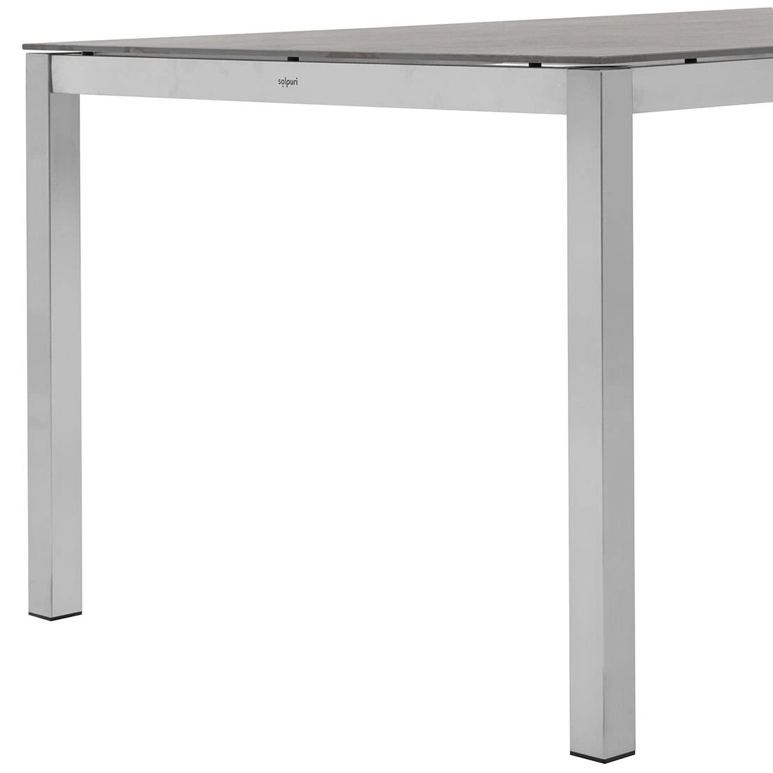 Solpuri Classic Gartentisch 220x100 Cm Edelstahl/Dekton Silber/Bromo 8 Solpuri Classic Gartentisch 220x100 Cm Edelstahl/Dekton Silber/Bromo – Bild 6