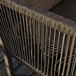 Solpuri Club Gartensofa 171 Cm Aluminium/Rope/Acryl Anthrazit -Garten Und Außenbereich solpuri club 2 sitzersofa links 171 cm aluminium rope acryl 1465610 5