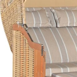 SonnenPartner Classic Strandkorb Geflecht/Fichte Natur 9 SonnenPartner Classic Strandkorb Geflecht/Fichte Natur -Garten Und Außenbereich sonnenpartner classic strandkorb geflecht fichte 1469383 3