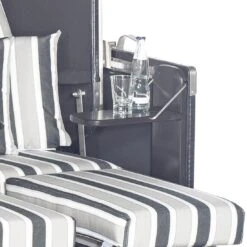 SonnenPartner Konsul Strandkorb Geflecht/Fichte Schwarz/Filo Tomba -Garten Und Außenbereich sonnenpartner konsul strandkorb geflecht fichte 1469372 2