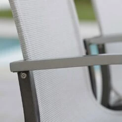 Stern Evoee Gartenmöbel-Set 9-tlg. Ausziehtisch 200/260x90cm Anthrazit/Silber -Garten Und Außenbereich stern evoee gartenmoebel set 9 tlg ausziehtisch 200 260x90cm 1492527 5