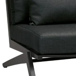 Stern Jackie Loungesessel Aluminium/Polyacryl Schwarz Matt/Seidenschwarz -Garten Und Außenbereich stern jackie loungesessel aluminium polyacryl 1453719 3