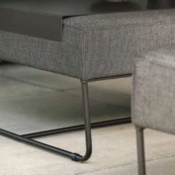 Stern Mia Lounge Hocker Edelstahl/Outdoorstoff Schwarz/Seidenschwarz 8 Stern Mia Lounge Hocker Edelstahl/Outdoorstoff Schwarz/Seidenschwarz -Garten Und Außenbereich stern mia loungehocker edelstahl outdoorstoff 1363002 3