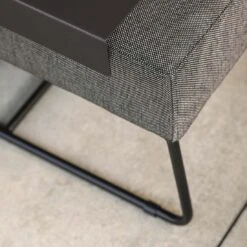 Stern Mia Lounge Hocker Edelstahl/Outdoorstoff Schwarz/Seidenschwarz 9 Stern Mia Lounge Hocker Edelstahl/Outdoorstoff Schwarz/Seidenschwarz -Garten Und Außenbereich stern mia loungehocker edelstahl outdoorstoff 1363002 4